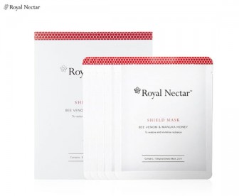 Royal Nectar 皇家花蜜 蜂毒逆龄水光贴片面膜 25毫升x5片/盒（保质期：2023.07）